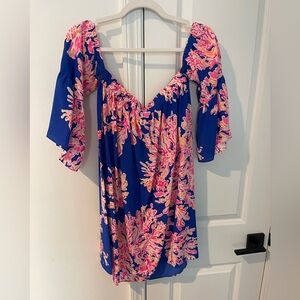 Lilly Pulitzer off shoulder tube dress